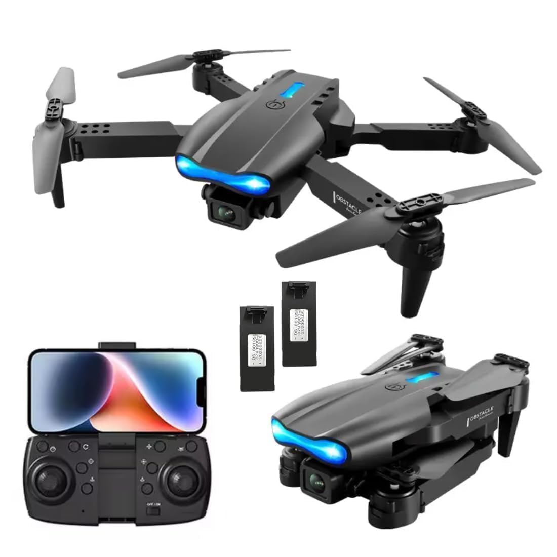 2025 High Definition Drone, Real Time Video Transmission, Color black