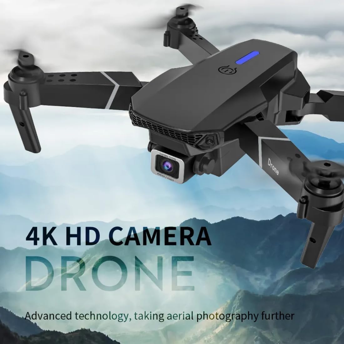 2025 High Definition Drone, Real Time Video Transmission, Color black