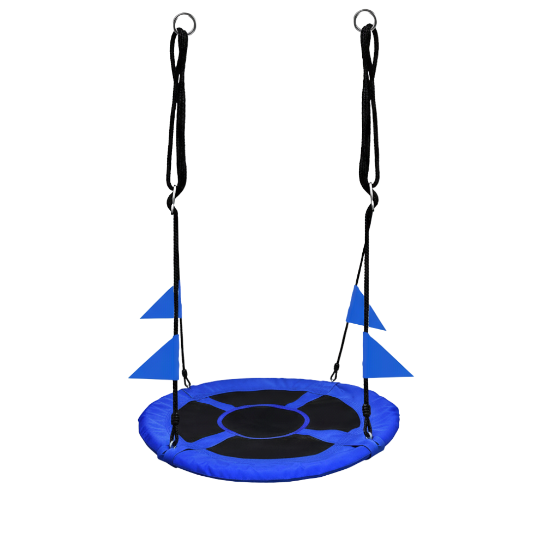 40 Inch Saucer Tree Swing with 900lb Capacity and Hanging Straps