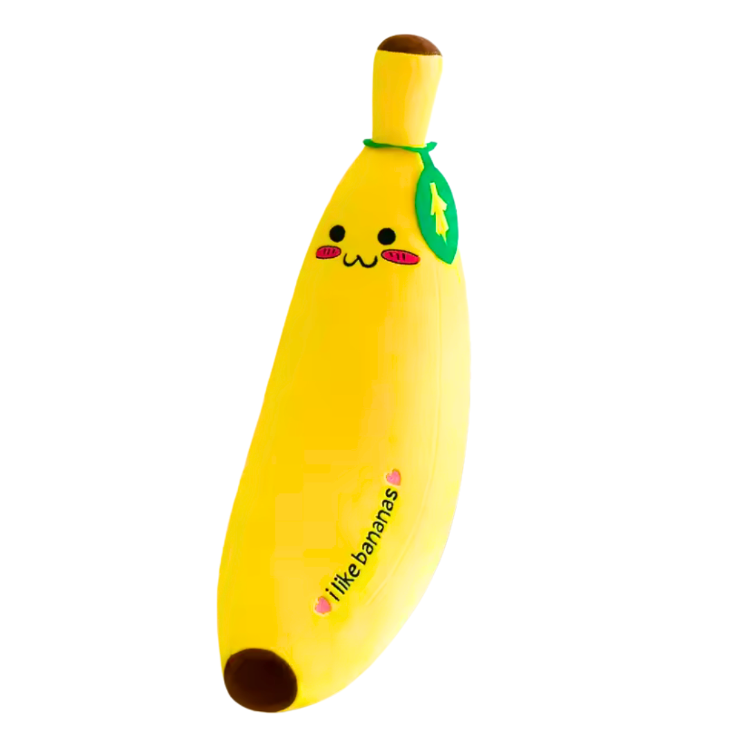 Happy Banana Plush Pillow